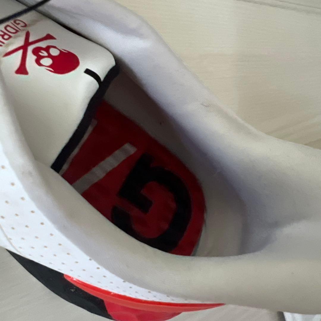 G-DRIVE ダイヤル式ゴルフシューズ ホワイト/レッド