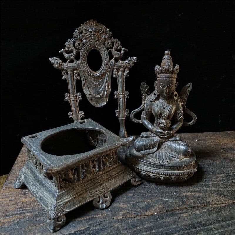 鉄器 蔵仏 仏像 工芸品 美術品 置物