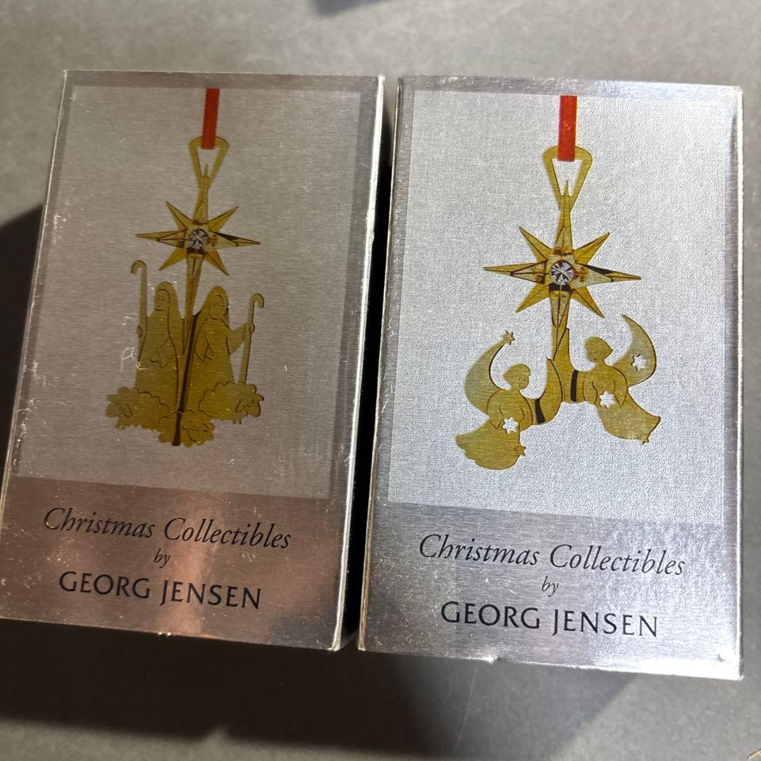 ジョージ　ジェンセン　クリスマス　オーナメント　3点