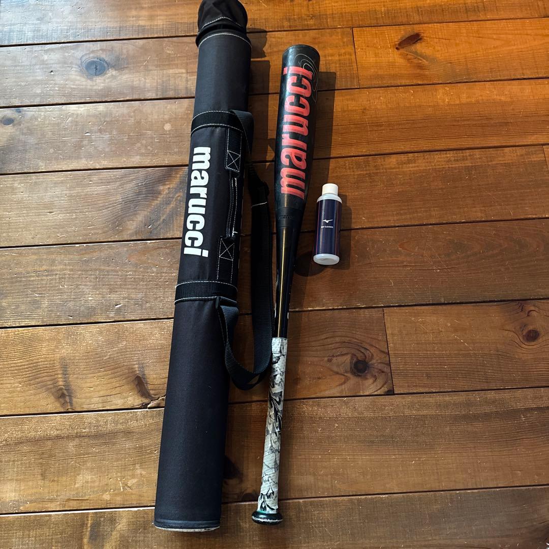 marucci ワニクラッシャー（赤ワニ）とケース、ミズノバットクリーナー付き