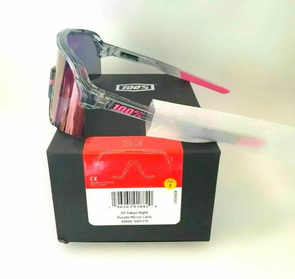 最新版 100% S3 Tokyo Night ワンハンドレッド サングラス