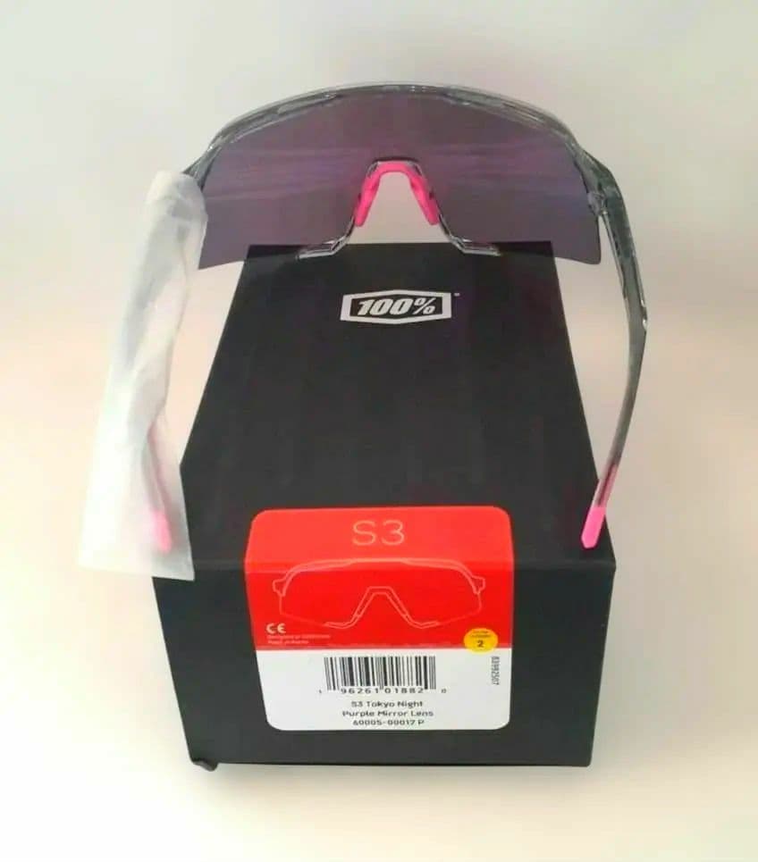 最新版 100% S3 Tokyo Night ワンハンドレッド サングラス