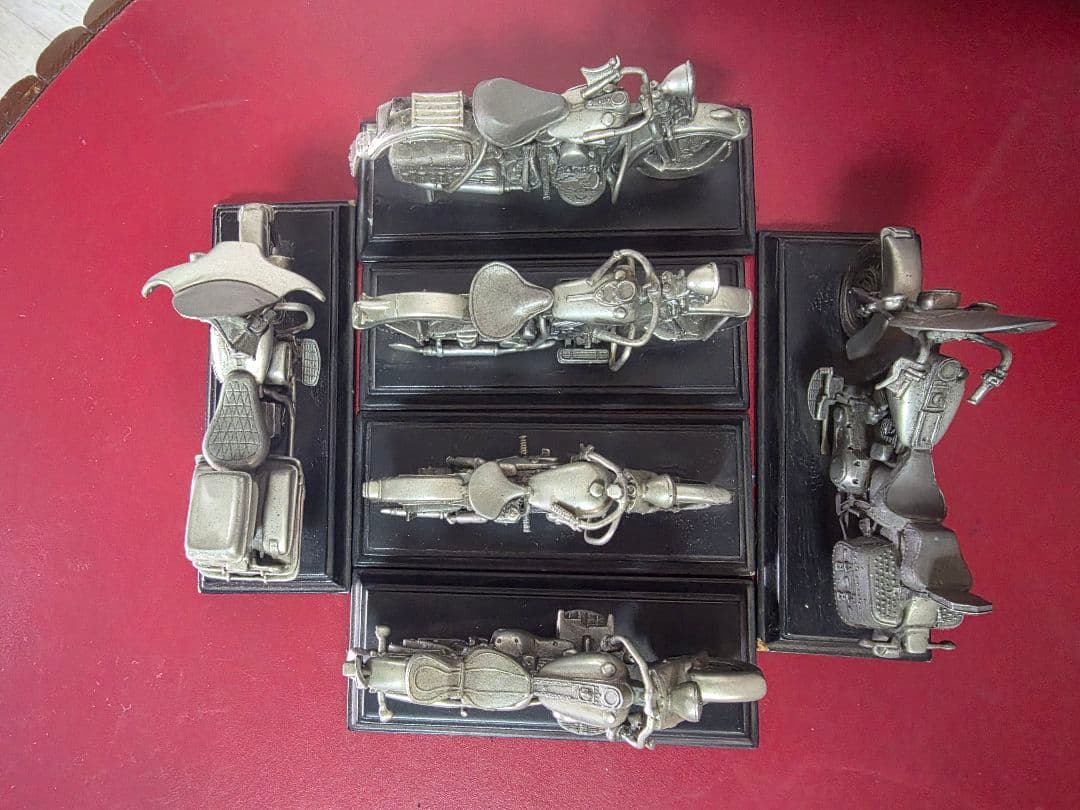 希少ハーレーダビッドソンサイクル　モーターサイクルマスターピース　6台セット