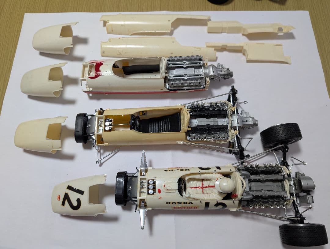 タミヤ1/12ホンダF1ジャンクセット
