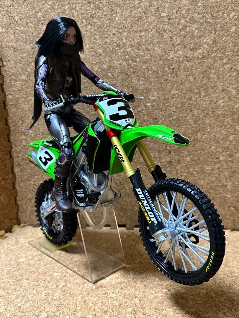 1/6 Kawasaki KX 450 モトクロスバイク