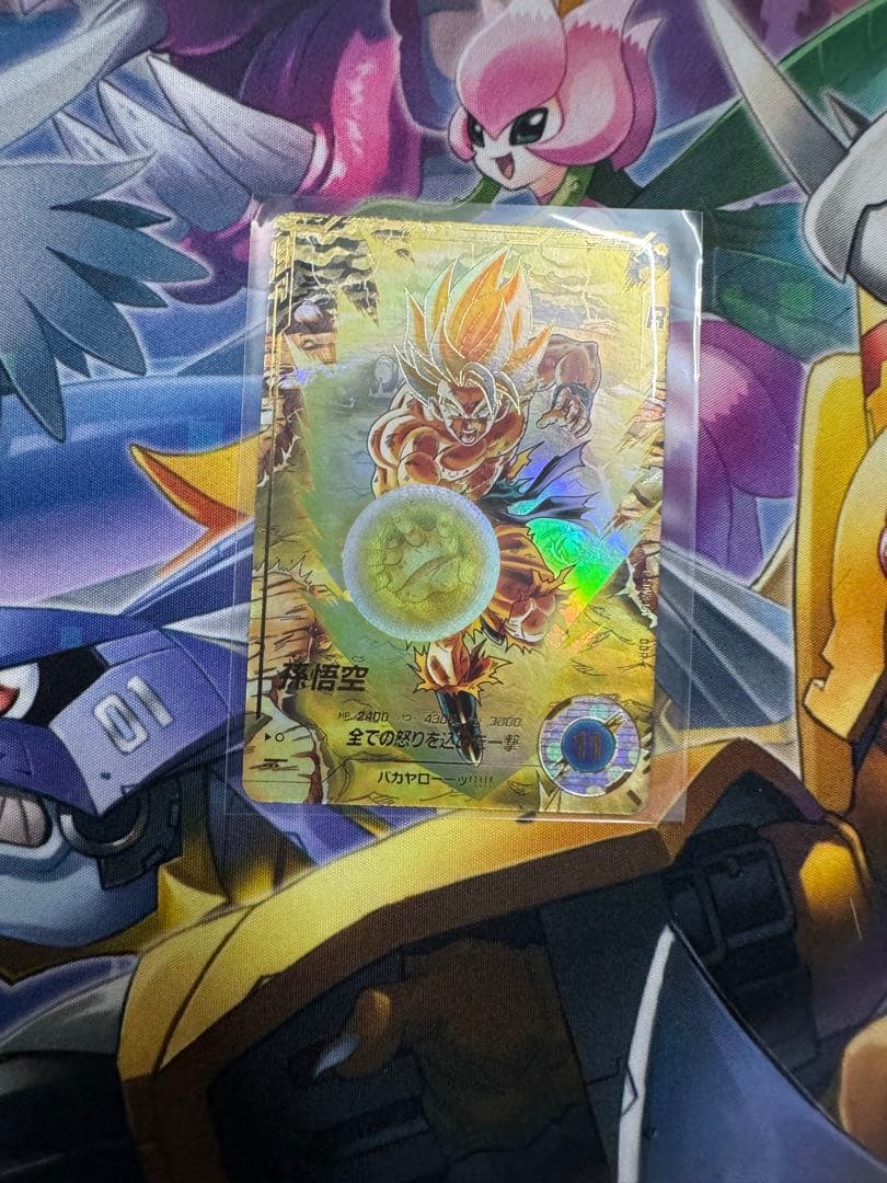 ドラゴンボールダイバーズ　GODレアパラレル　孫悟空　3弾