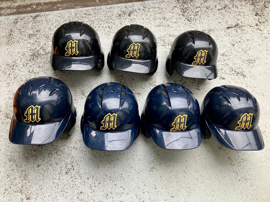 ZETT JSBB バッティングヘルメット 7個セット
