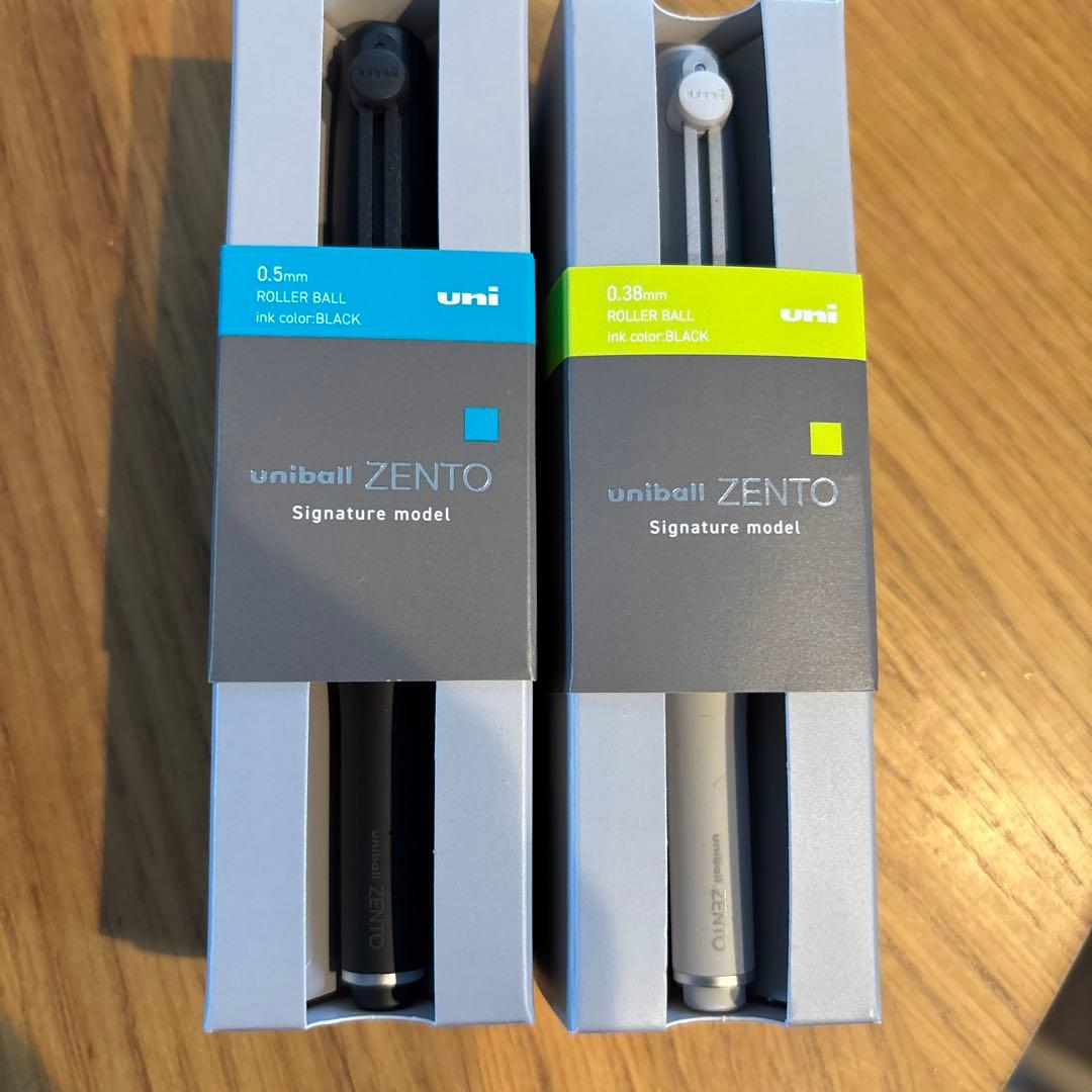 ユニボールゼント シグニチャーモデル 2色セット uniball zent