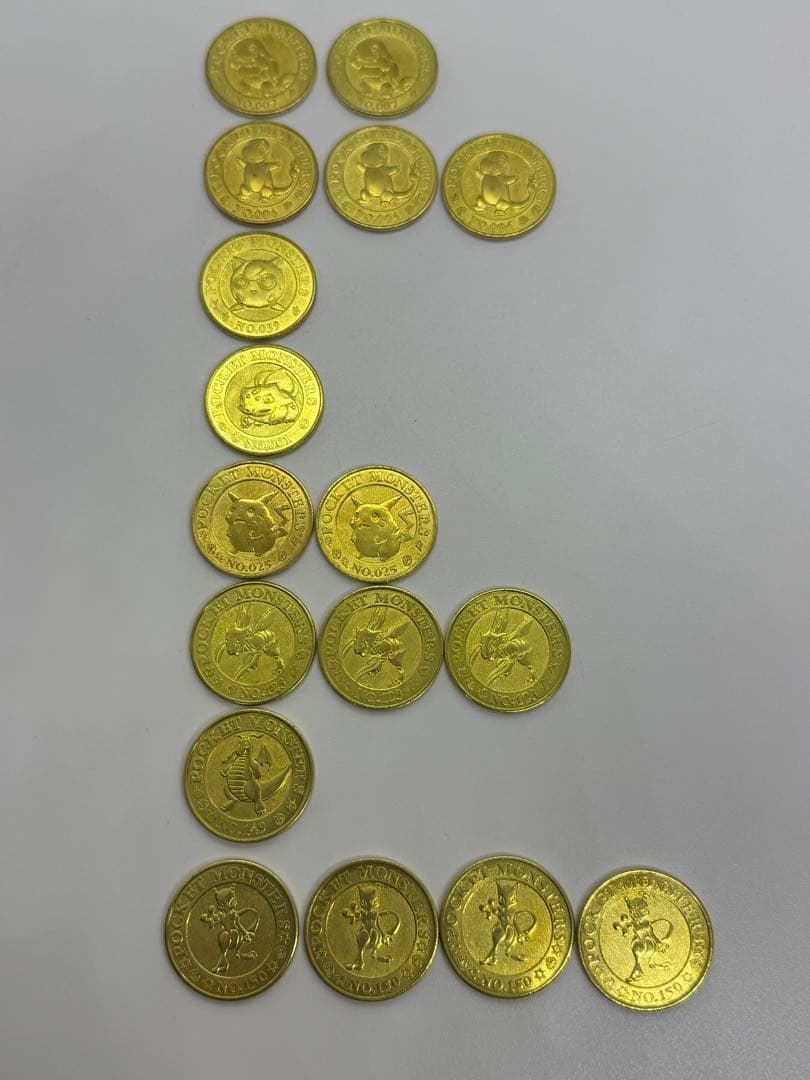 激レア バンプレスト ポケモン メダルゲーム 　BANPRESTO 17枚