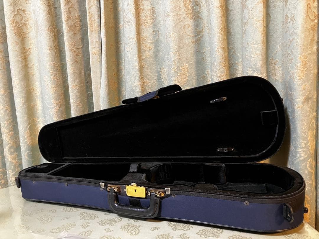 スーパーライト　バイオリン　ケース　ネイビー系