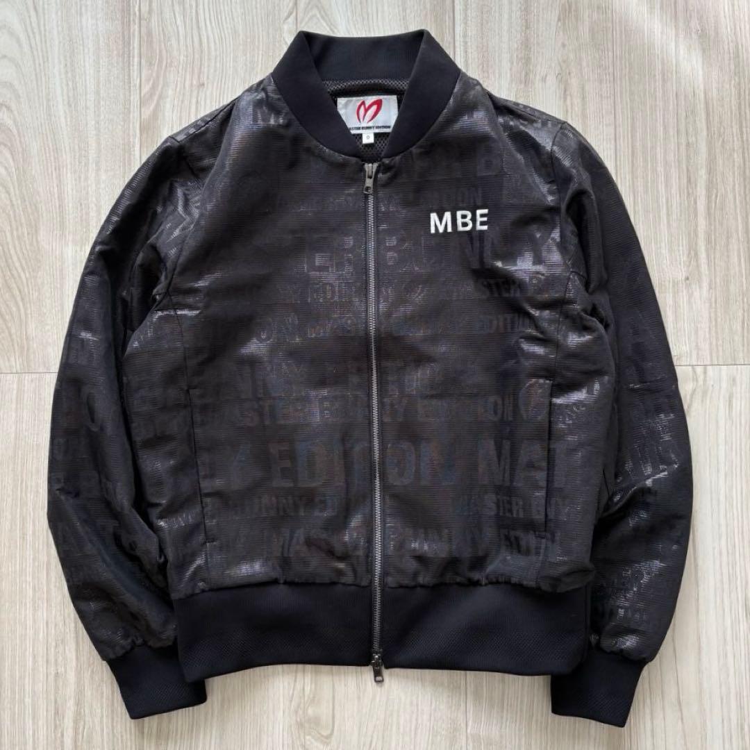 【極美品】マスターバニーエディション ブルゾン 光沢 ラメ ブラック 0 S