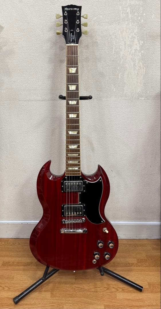 (超美品)エレキギターHISTORY SG(値下げ交渉あり)