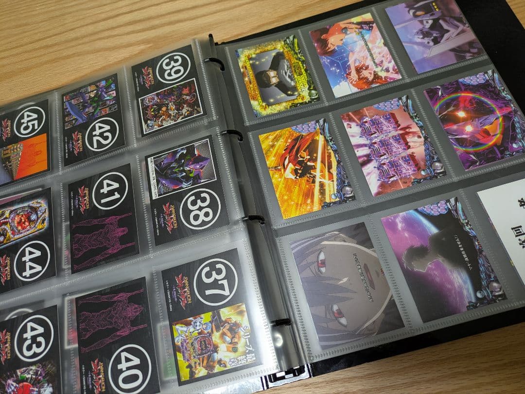CRエヴァンゲリヲン11　バインダー＆カード　パチンコ販促品　非売品