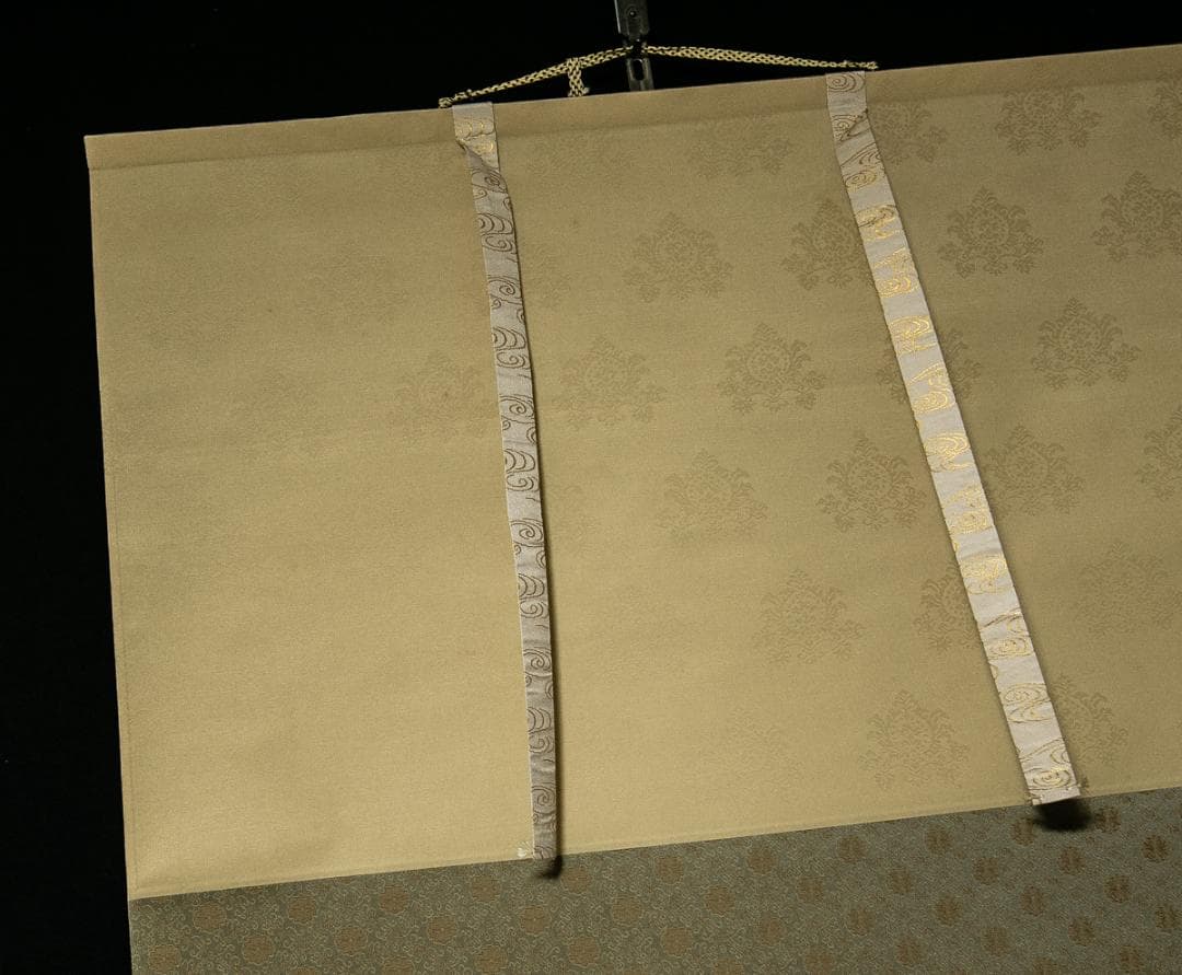 掛軸-1532　速水御舟　春池温　山種美術館　印刷工芸　共同印刷