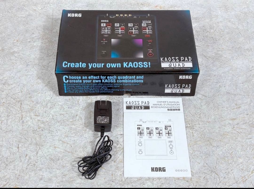 DJ機材 KORG KAOSSPAD QUAD