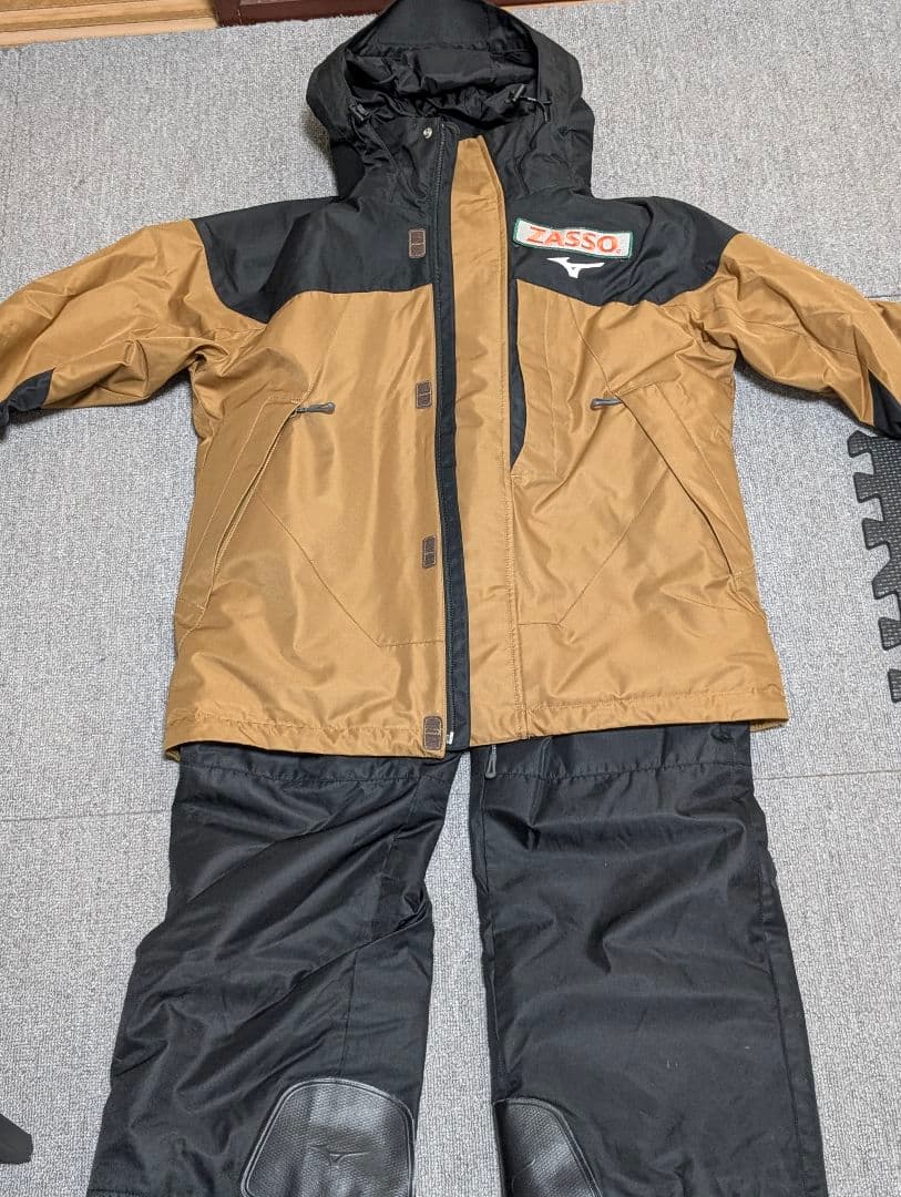 Mizuno スキーウェア 上下セット Sサイズ ZASSO