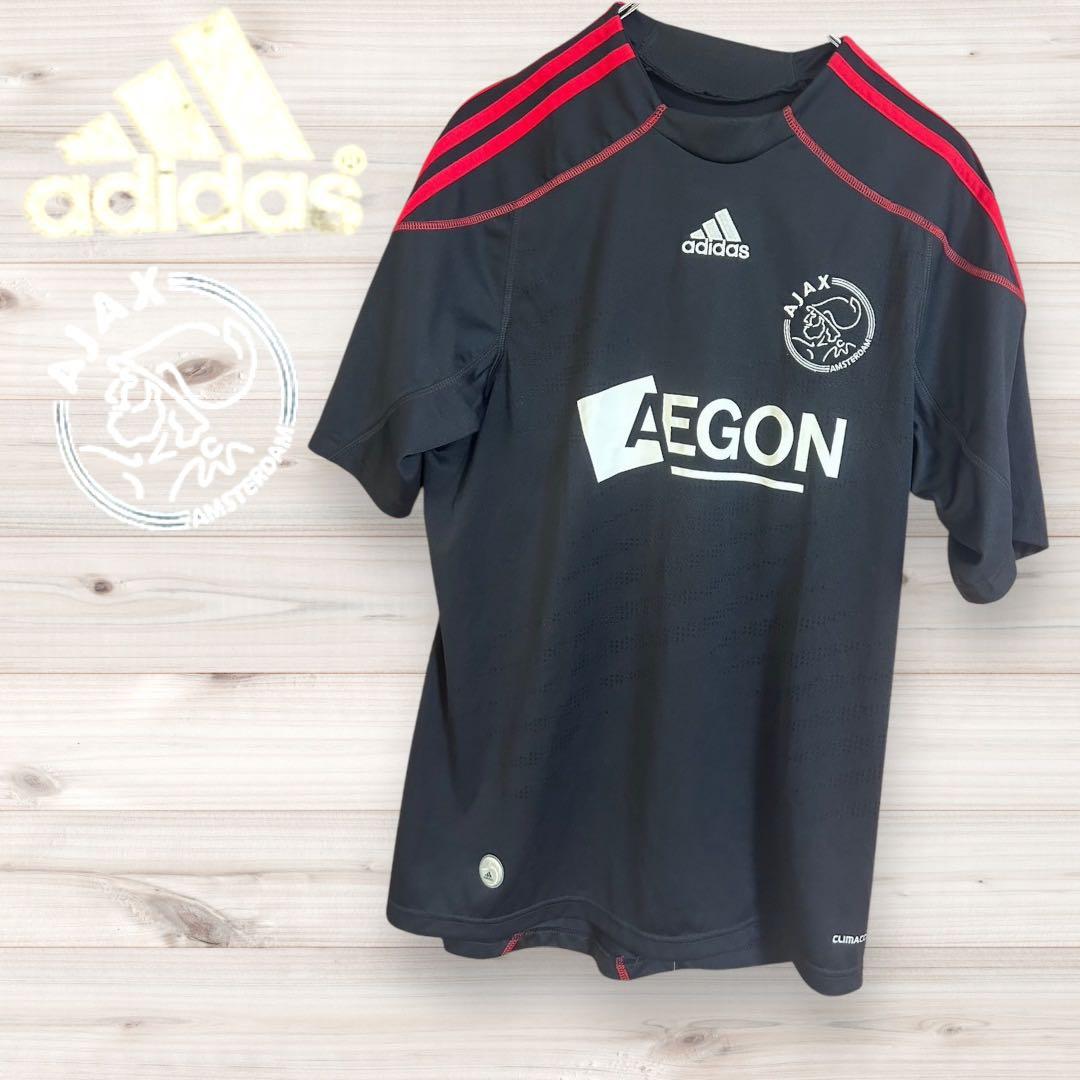 ウェア 09-10 Ajax Amsterdam away black L