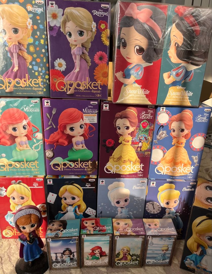 Qposket ディズニー18個セット
