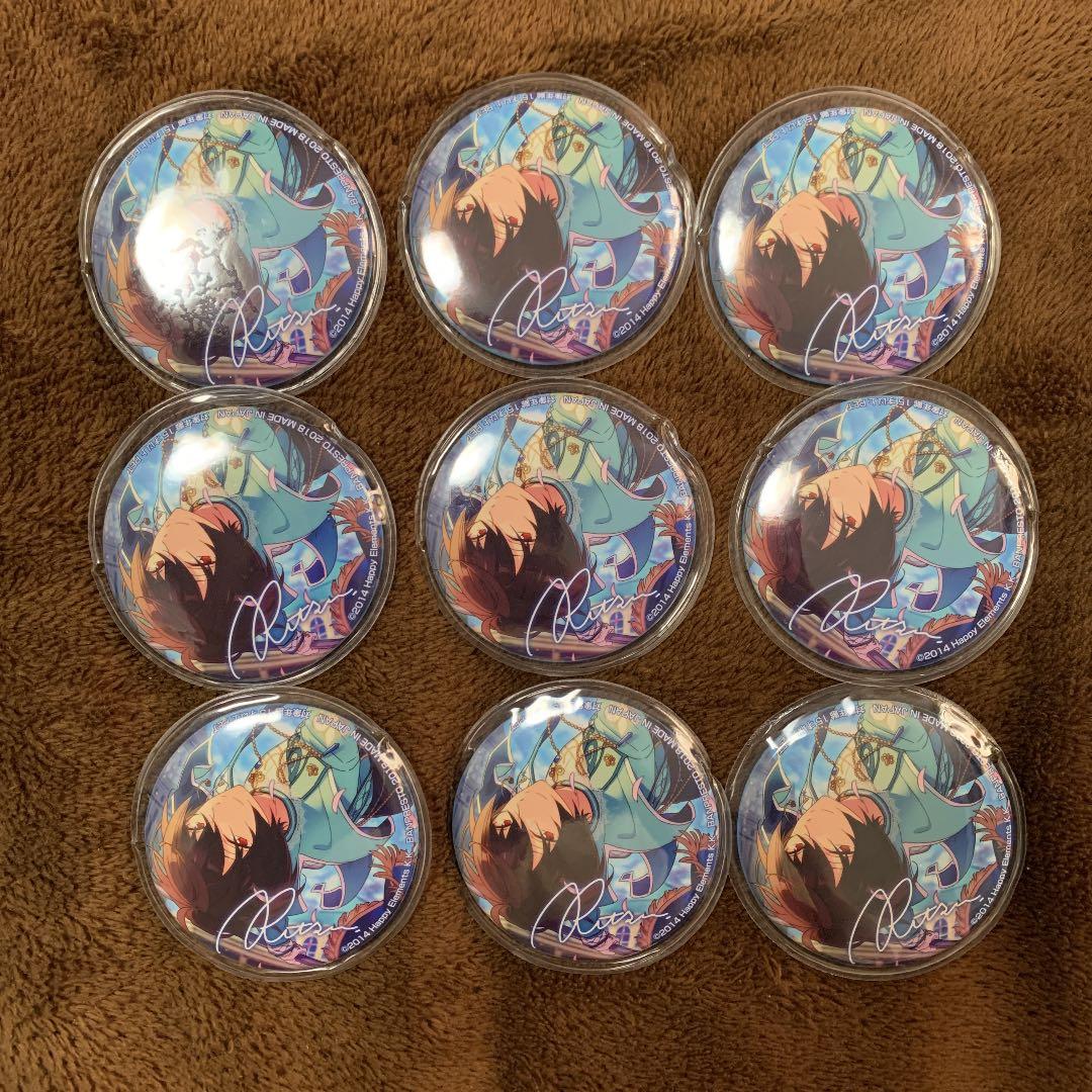 あんスタ　朔間 凛月　バラ缶　缶バッジ　フルール　フルールドリス　サイン