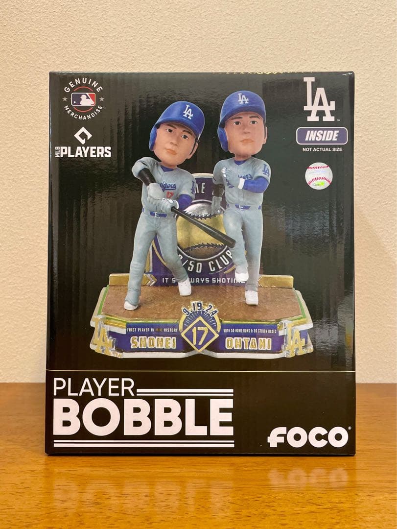 大谷翔平 2024 FOCO 50/50 ボブルヘッド