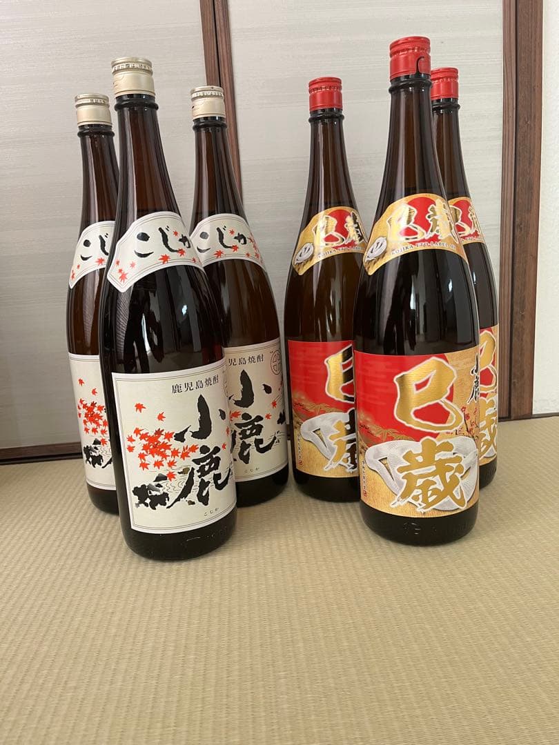 小鹿酒造の1,800ml焼酎6本セット(干支)