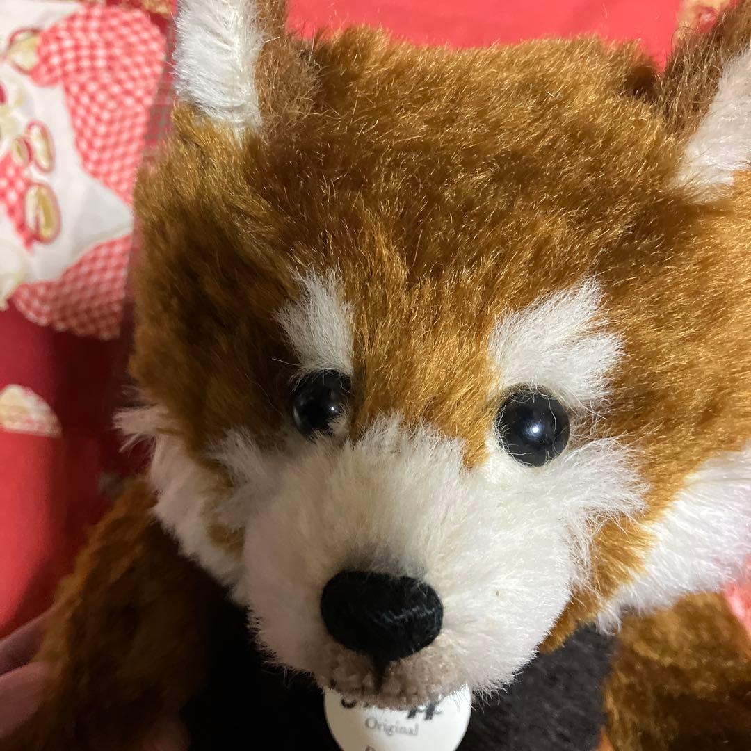 Steiff テディベア　Bendy ベンディぬいぐるみ　レッサーパンダ