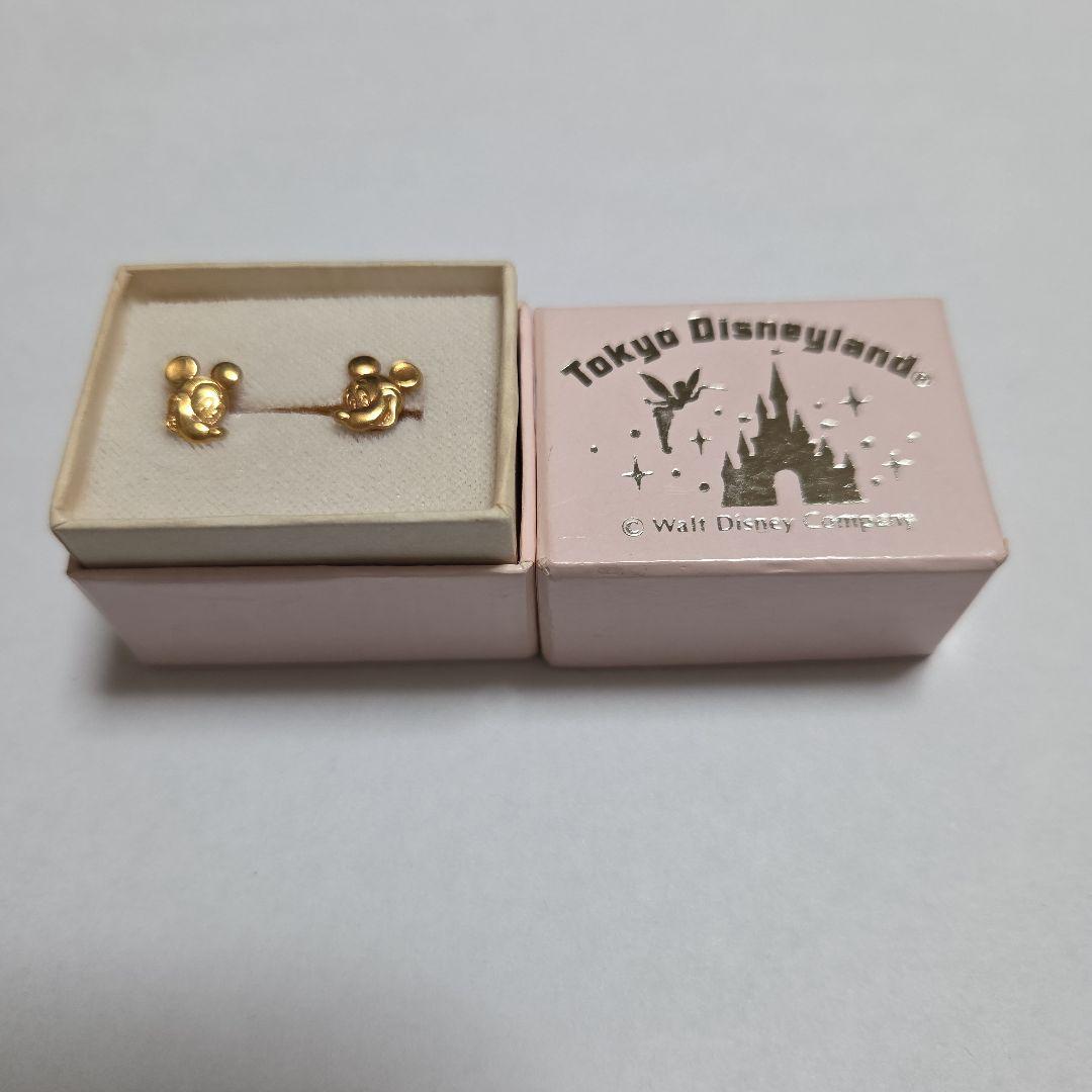 東京ディズニーランド ミッキーピアス　 K18
