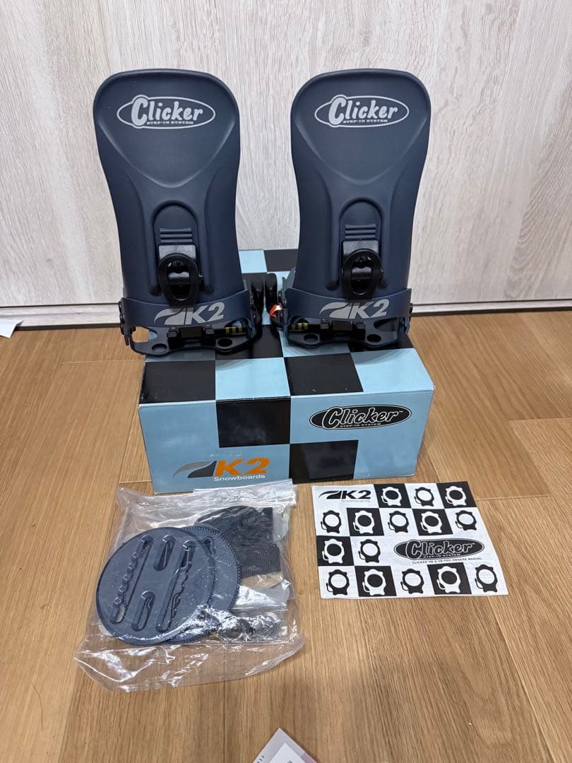 未使用品　K2 スノーボード　クリッカー HB プロ　バインディング