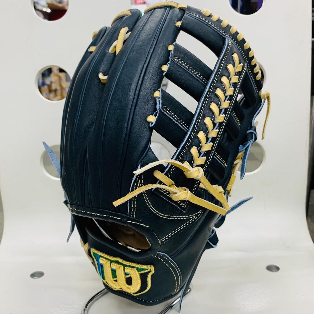 値下げ　ウィルソン　デュアル　WBW103666　硬式用　外野手用　D8型