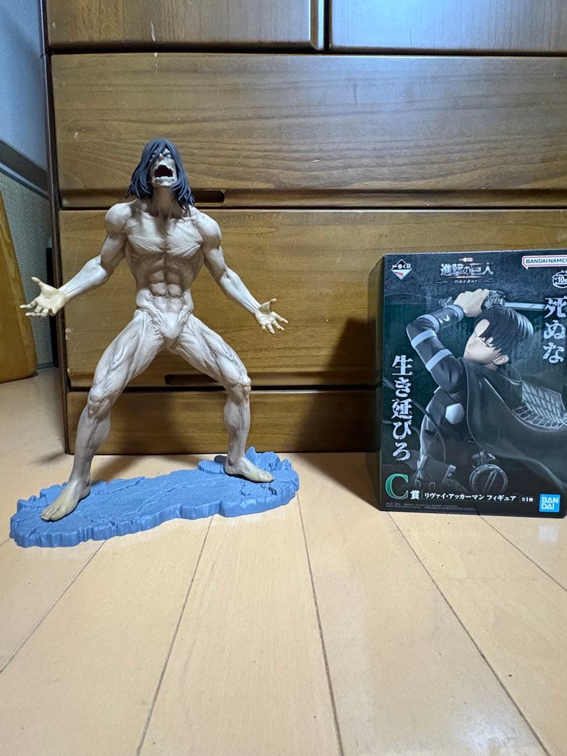 A賞巨人エレン　C賞リヴァイ