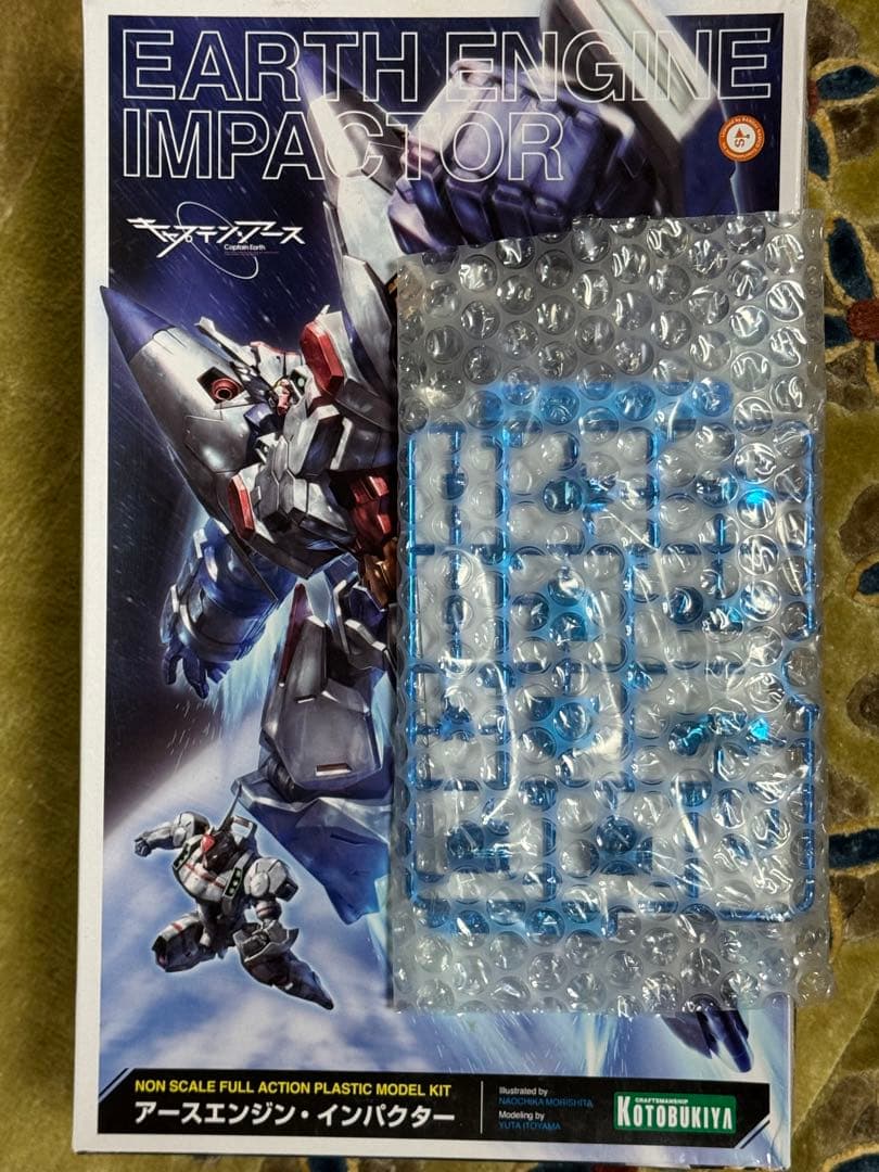 コトブキヤ アースエンジン・インパクター 特典付き キャプテンアース 未開封