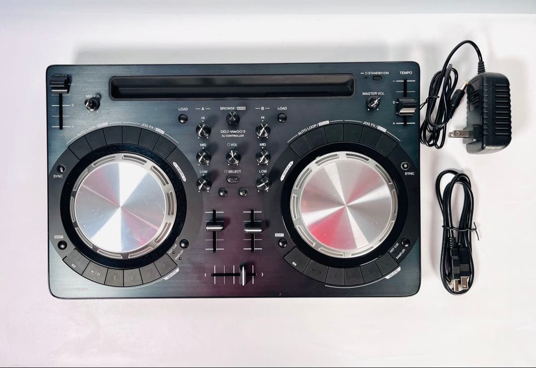 Pioneer DJコントローラー DDJ-WEGO3-K ブラック