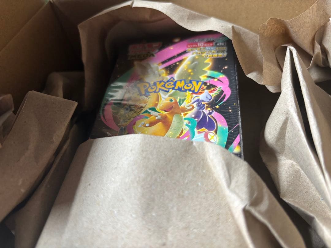 ポケカ MEGAドリームex 新品未開封シュリンク、納品書あり