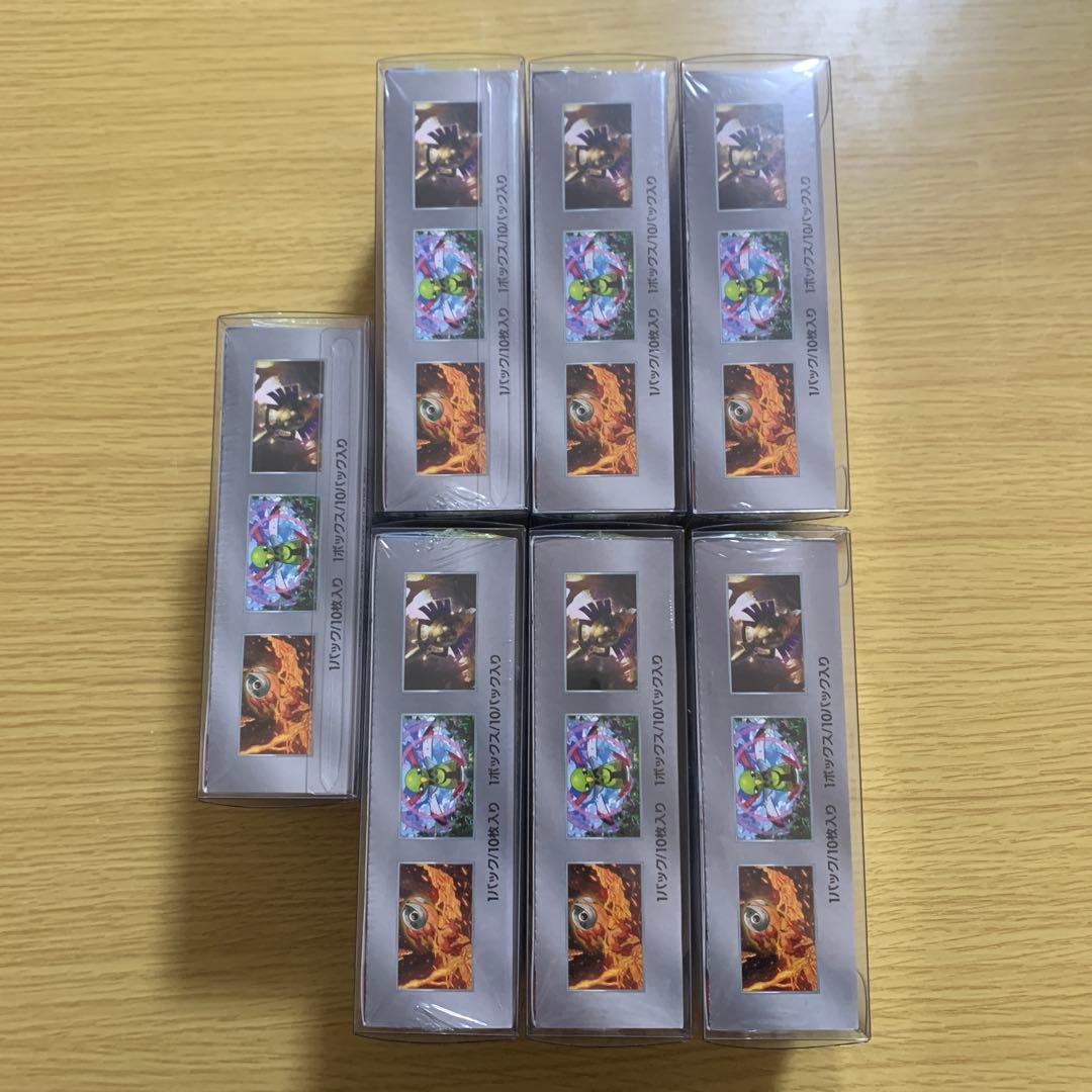 ポケカ テラスタルフェスex 未開封 BOX シュリンク付き　7BOXセット