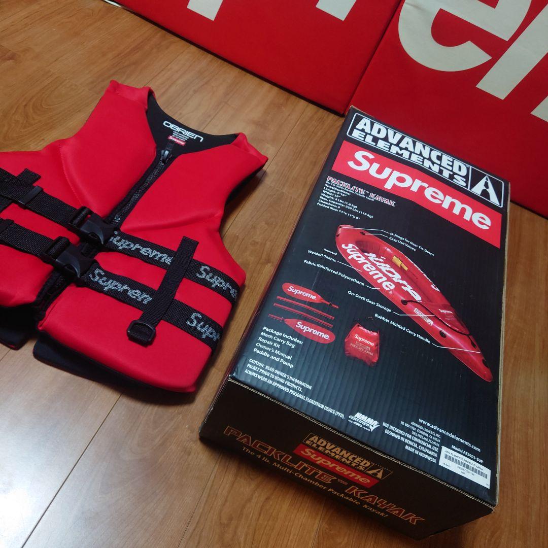 Supreme パックライトカヤック ＆ ライフジャケットMサイズ セット