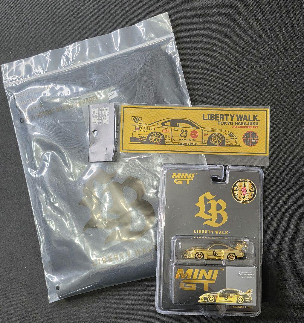 LIBERTY WALK MINI GT ゴールド HARAJUKU