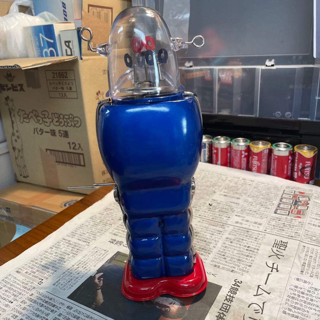 ブリキロボットspace trooper HAHATOY製品　新品/ゼンマイ動力