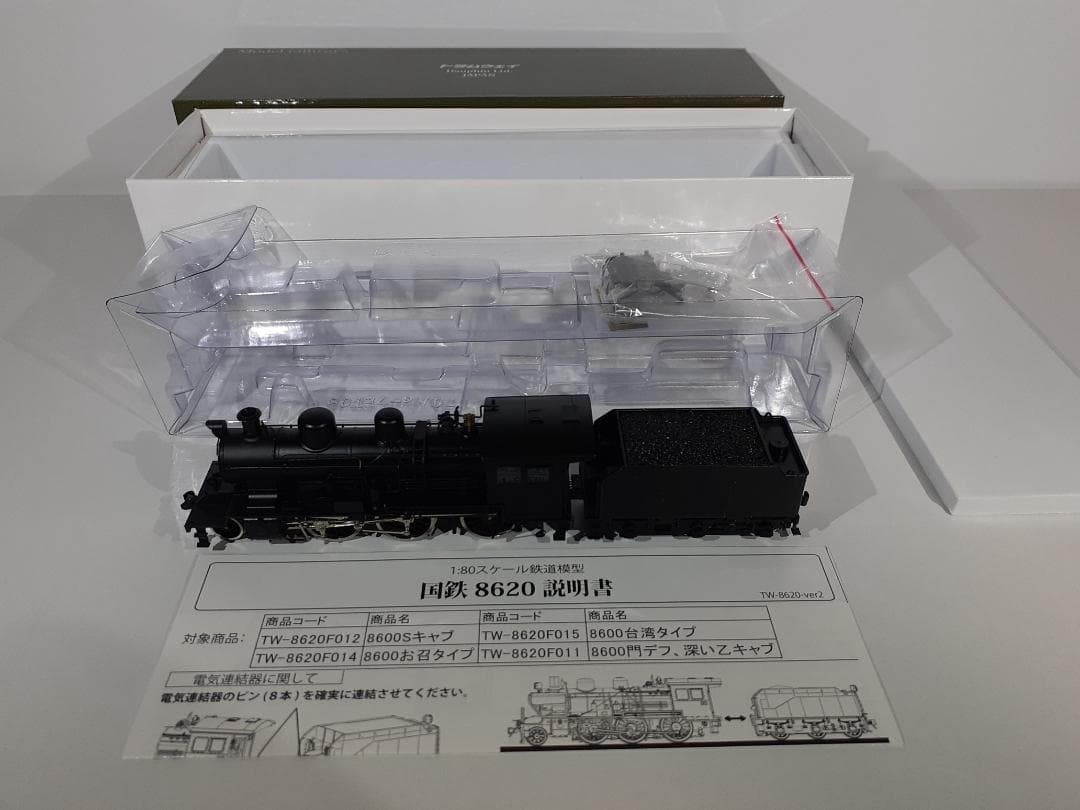 HO蒸気機関車 8620 台湾タイプ トラムウェイ TW-8620F015