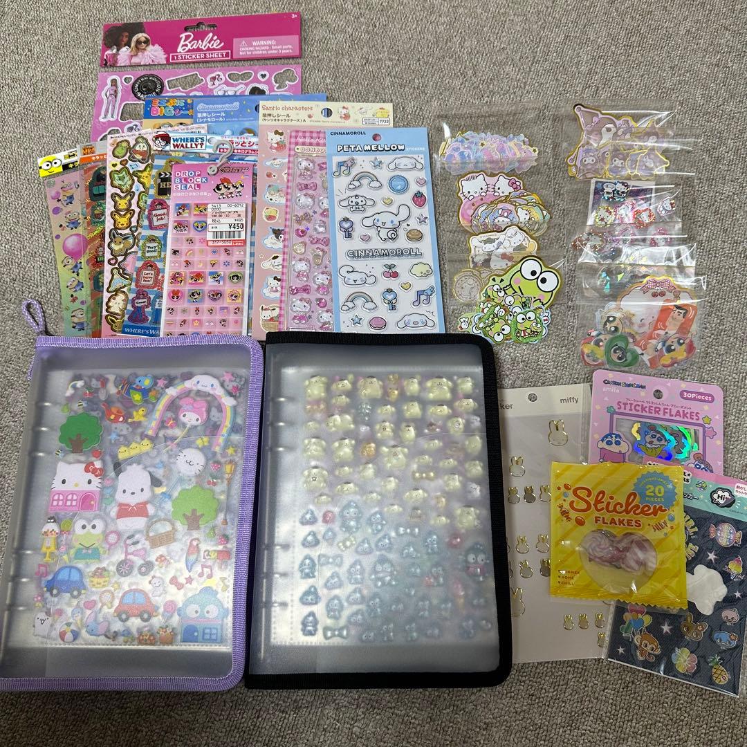 シール帳完成品　ボンボンドロップシール