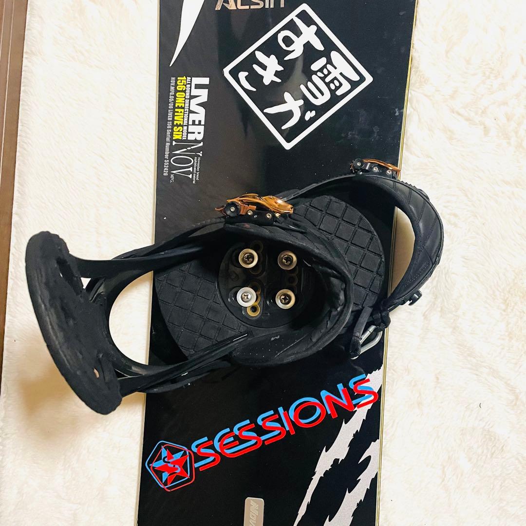 スノーボードセットNovember LIVER OGASAKA ×BURTON