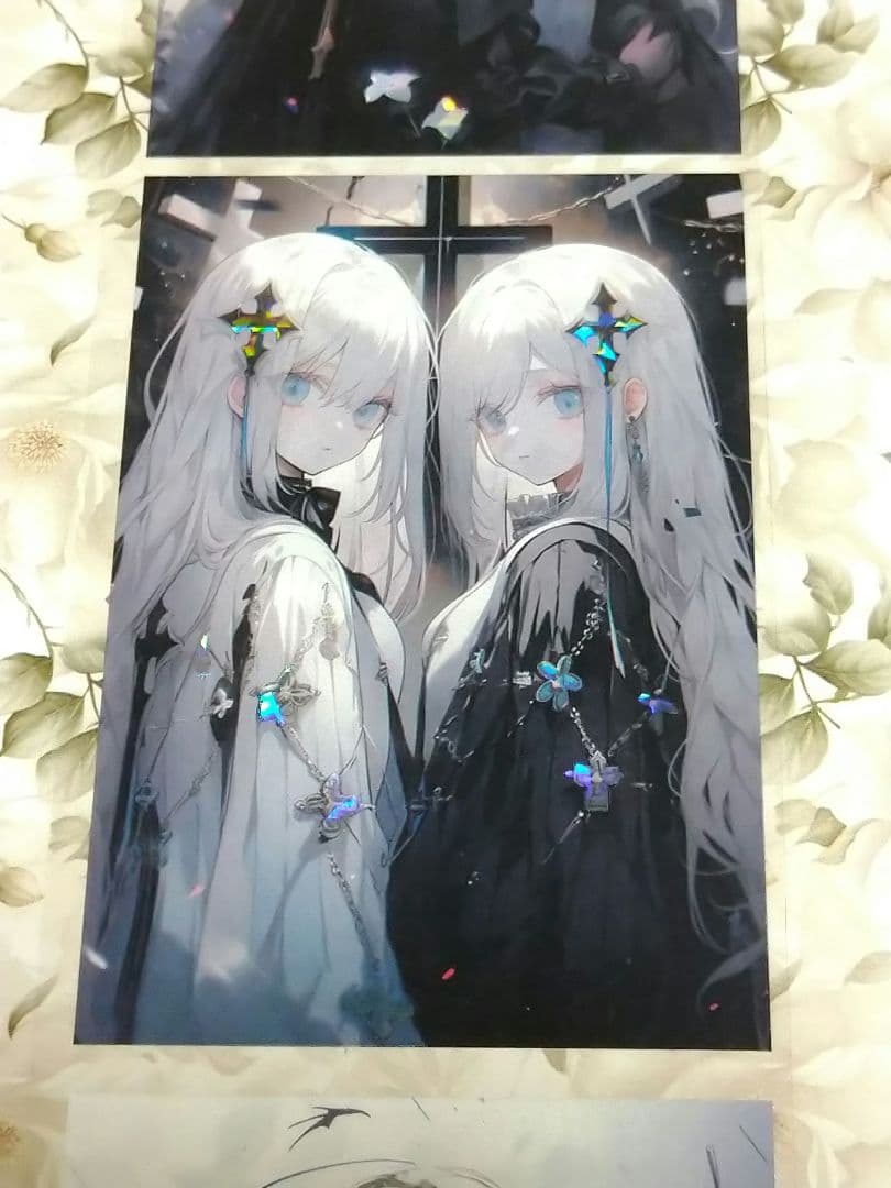 残量確認中✩廃盤品✩J1137＃魑魅(贝壳光)切り売り海外人物女の子AIマステ