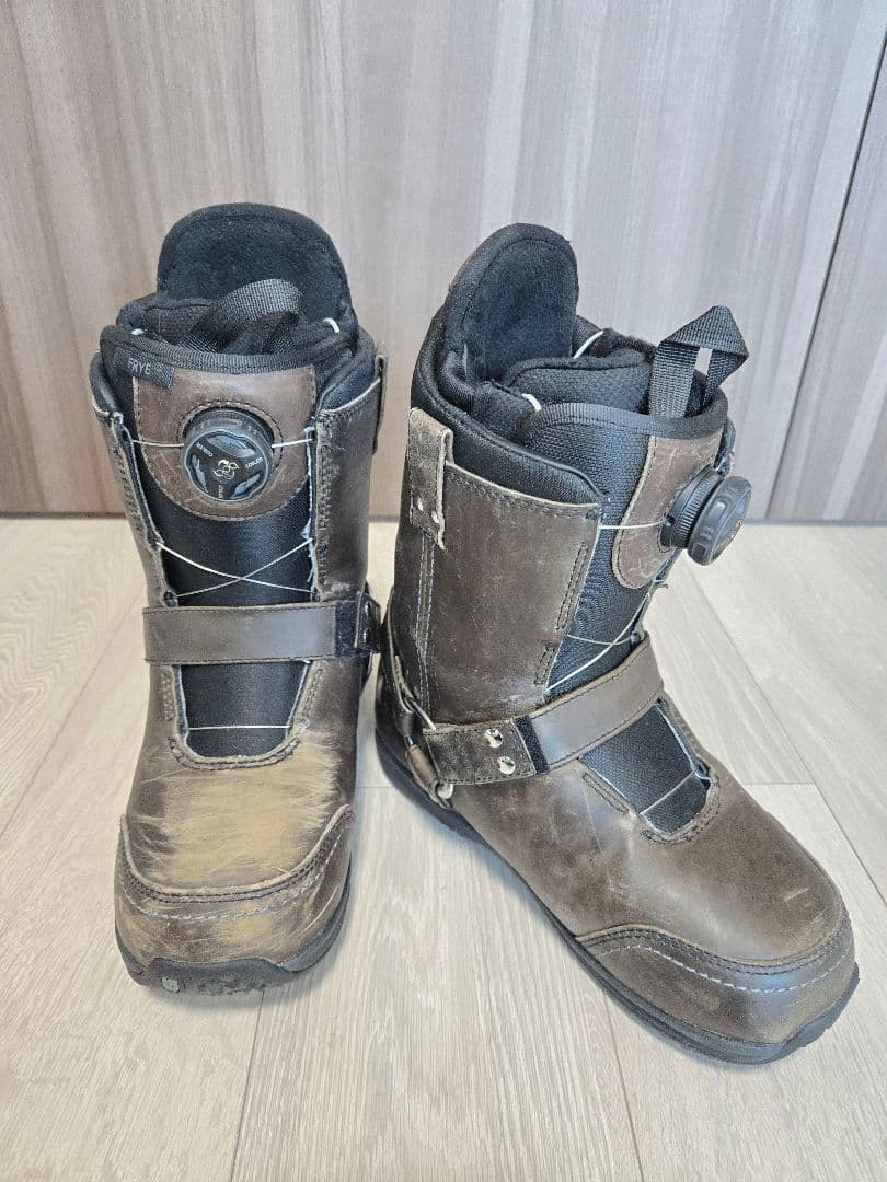 BURTON×Frye BOAブーツ 24 レザー バートン