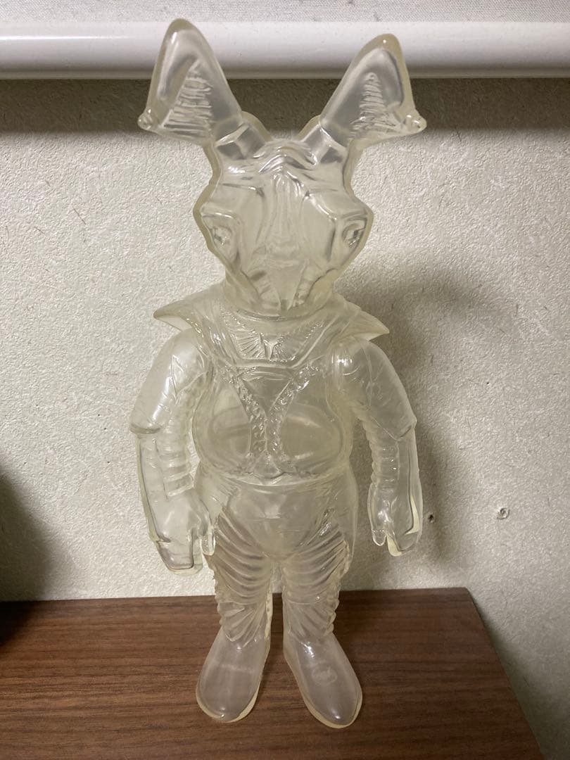 マルサン　ゼットン　クリア　ソフビ