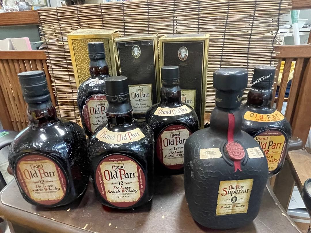 ヴィンテージ　オールドパースペリオール　他12年　５本　古酒　　大値引きします