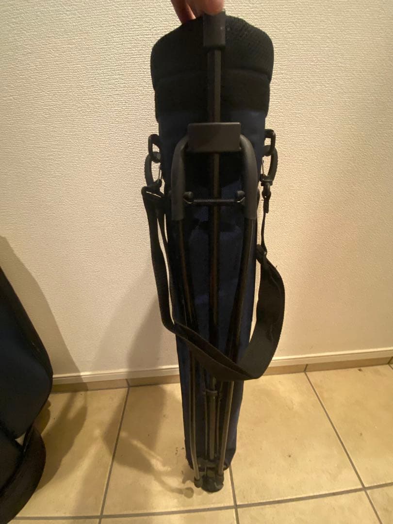 【売り切ります】 beams golf セルフスタンドゴルフケース　ネイビー