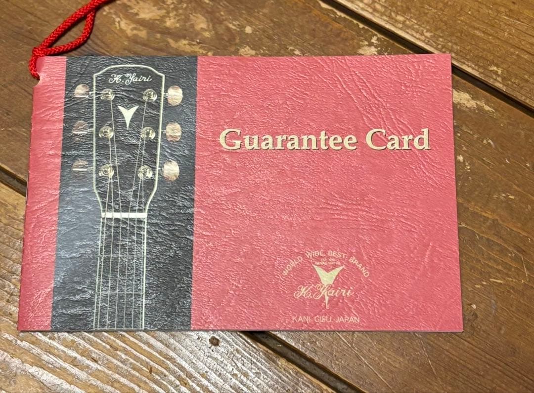 極美品　ケーヤイリ　一五一会ギター