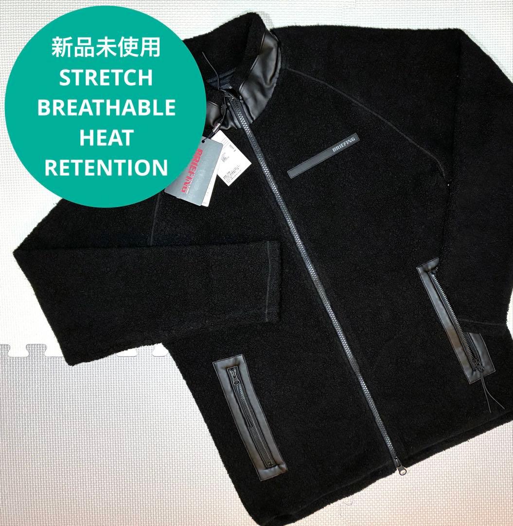 BRIEFING SH MS WOOL BOA BLOUSON（BLK／M）