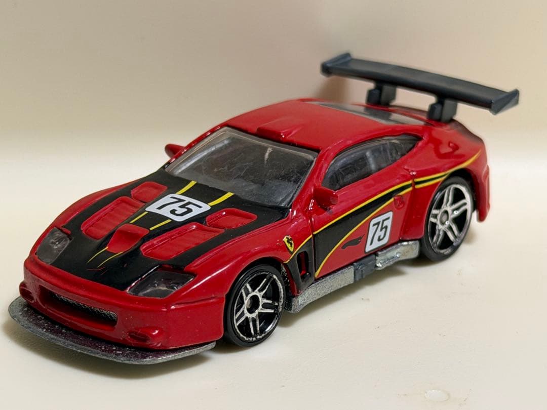 ホットウィール フェラーリ ゼロヨンDX GTフェラーリ 575 GTC レア