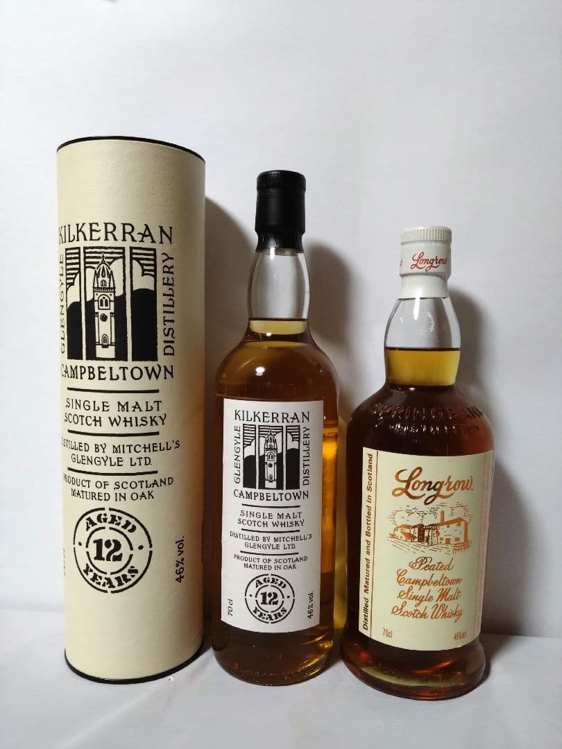 キルケラン12年箱付きとロングロウ箱無しの２本セット