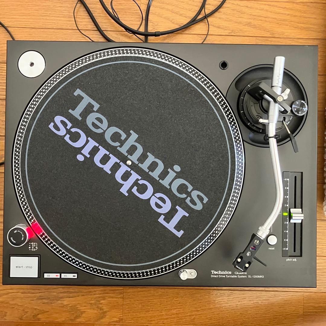 2台セット Technics テクニクス SL-1200MK5 ターンテーブル